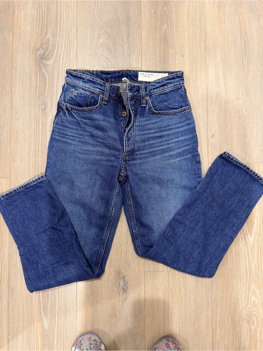 rag & bone Nina high rise ankle cigarette